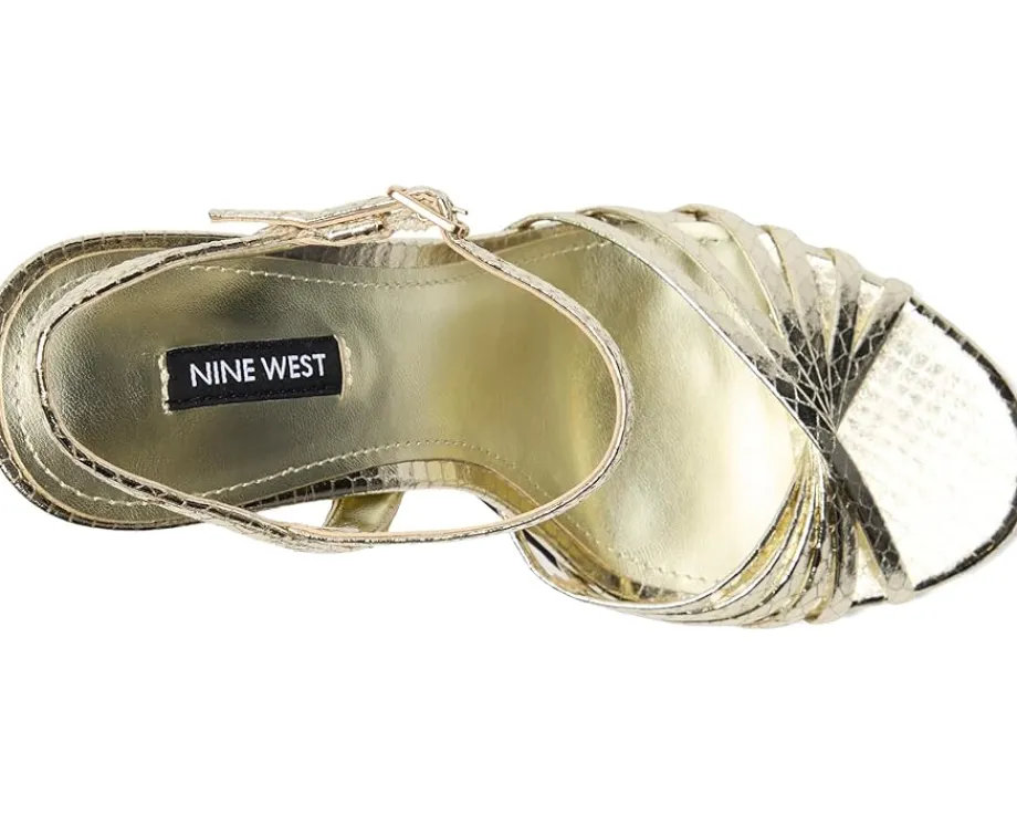 Nine West Meripen Gold Snake 710