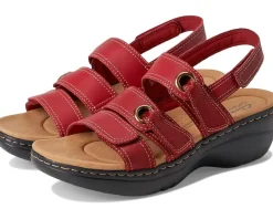 Clarks Merliah 2 Bali Red Combi Leather Sale