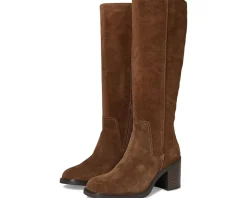 Vagabond Shoemakers Meryl Suede Tall Boots Cocoa Brown