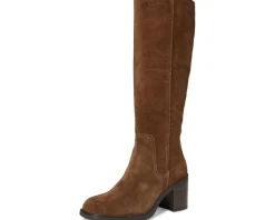 Vagabond Shoemakers Meryl Suede Tall Boots Cocoa Brown