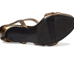 LifeStride Mia Glitz Strappy Heeled Dress Sandals Bronze Online