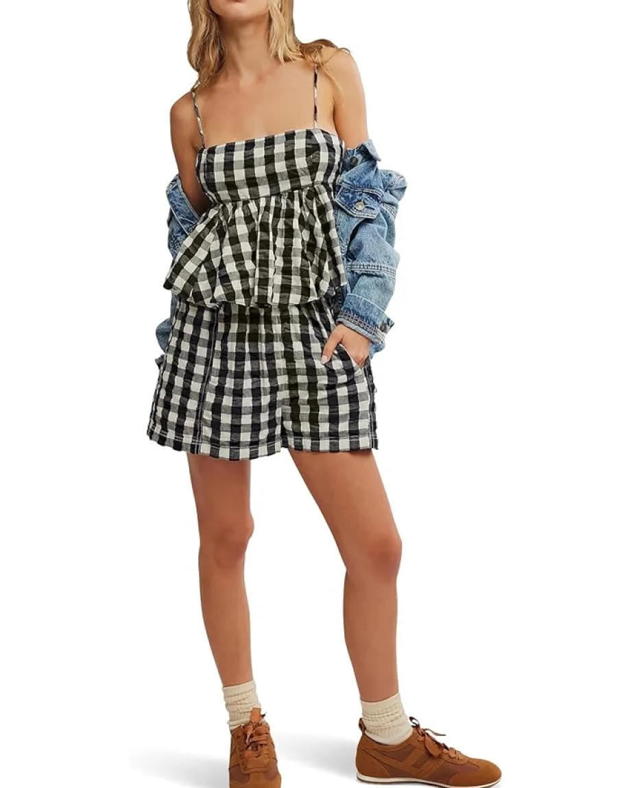 Women Free People Mia Plaid Tank