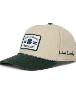 Women Black Clover Michigan State Legacy Adjustable Snapback Hat