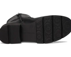 Women Lucky Brand Migyn Double Buckle Moto Boots