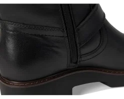 Women Lucky Brand Migyn Double Buckle Moto Boots