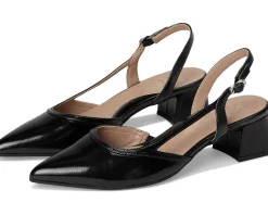 Naturalizer Mila Dress Shoes Black Leather Hot