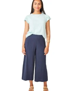 Carve Designs Mila Top Seaglass Stripe