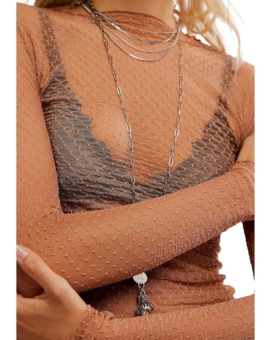 Women Free People Minding My Business Top