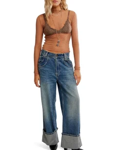 Women Free People Minding My Business Top