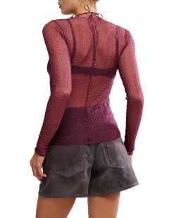 Women Free People Minding My Business Top