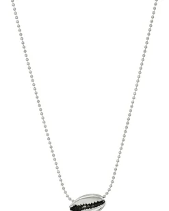 Rebecca Minkoff Mini Lola Necklace Silver Clearance