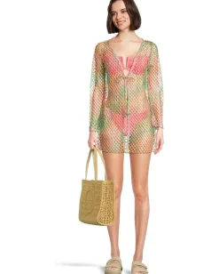 Women BECCA Mirage Fishnet Tunic