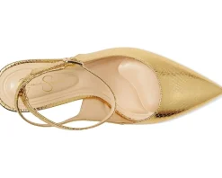 Women Jessica Simpson Miriale Slingback Ankle Strap Pumps
