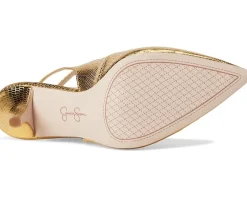 Women Jessica Simpson Miriale Slingback Ankle Strap Pumps