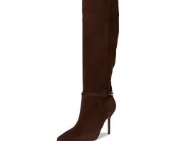 Vince Camuto Mirtha Ankle Link Knee High Boot Brownie Sale