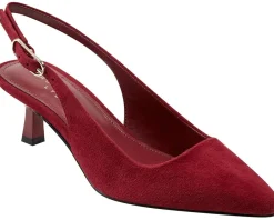 Marc Fisher LTD Mlkory Dark Red Suede Sale