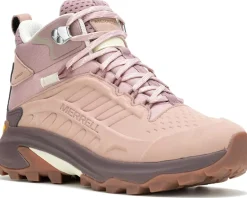Merrell Moab Speed 2 Leather Mid Waterproof Adobe Rose Online