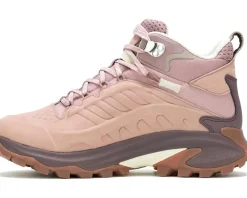 Merrell Moab Speed 2 Leather Mid Waterproof Adobe Rose Online