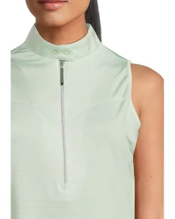 Jamie Sadock Monarch Print Sleeveless Top Creme De Mint Best