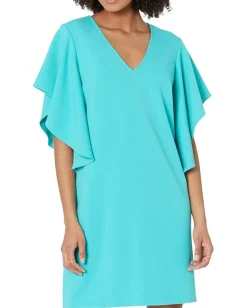Trina Turk Moore Dress Tranquil Turquoise Sale