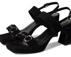 Vaneli Morena Black Suede Clearance