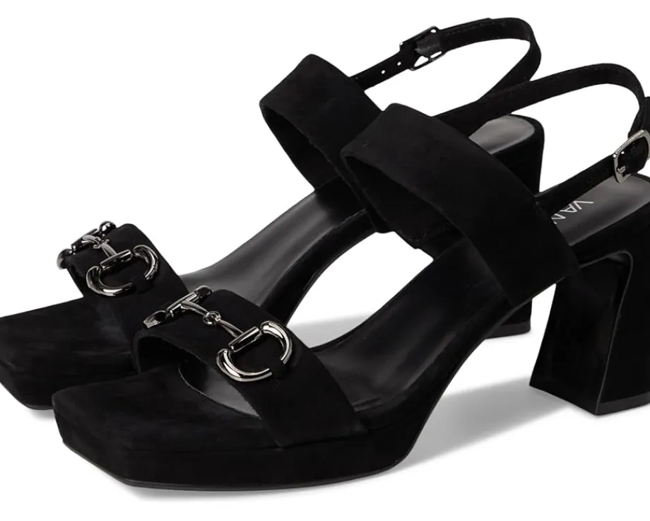 Vaneli Morena Black Suede Clearance