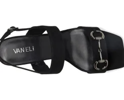 Vaneli Morena Black Suede Clearance