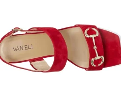 Vaneli Morena Red Suede Discount