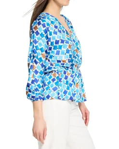 Women NIC+ZOE Mosaic Sofia Top
