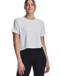 Under Armour Motion Short Sleeve T-Shirt White/Halo Gray Hot