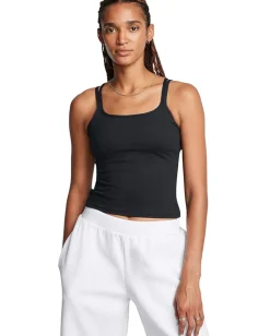 Under Armour Motion Strappy Tank Top Black/Jet Gray Clearance