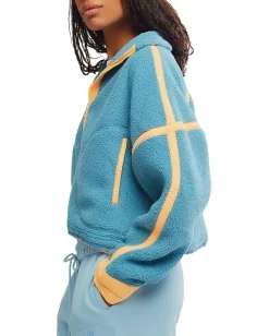 FP Movement Mountain High 1/2 Zip Celestial Blue New