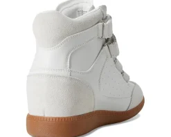 Steve Madden Mustang White Suede New