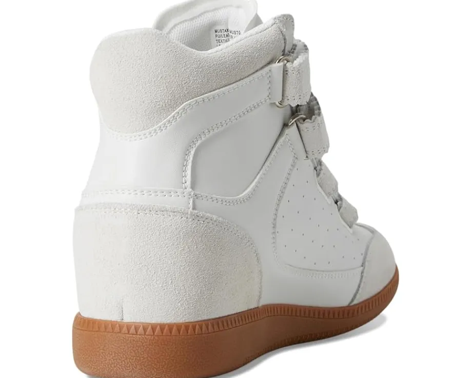 Steve Madden Mustang White Suede New