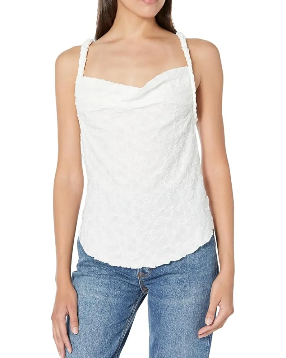 Free People Mykonos Tank Optic White Clearance