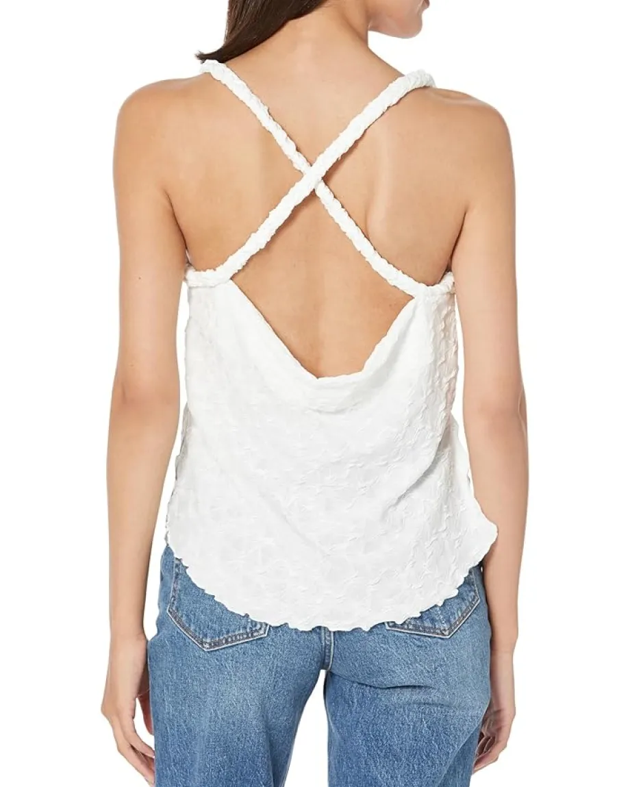 Free People Mykonos Tank Optic White Clearance
