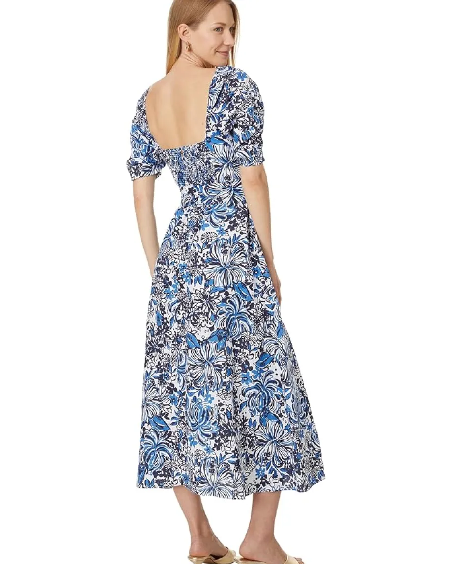 Women Lilly Pulitzer Mylie Short Sleeve Linen