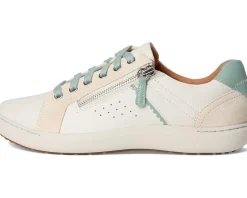 Clarks Nalle Zen White Combi Leather Clearance
