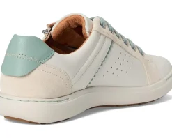 Clarks Nalle Zen White Combi Leather Clearance