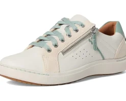 Clarks Nalle Zen White Combi Leather Clearance