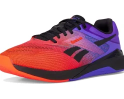 Reebok Nano X5 Footwear White/Flash Orange/Royal Purple Hot
