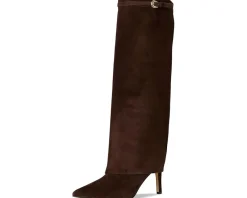 Marc Fisher LTD Naples Dark Brown Suede Outlet