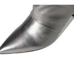 Marc Fisher LTD Narysa Pewter Leather Hot