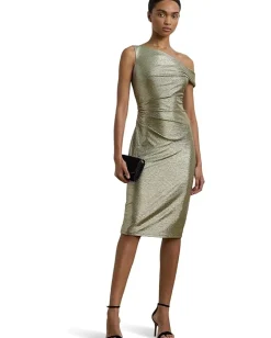 Women Lauren Ralph Lauren Nashea-Short Sleeve-Cocktail Dress