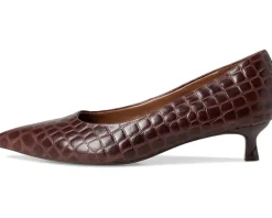 Naturalizer Natalia Cappuccino Croco Leather