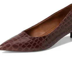 Naturalizer Natalia Cappuccino Croco Leather