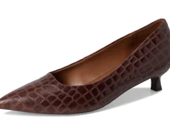 Naturalizer Natalia Cappuccino Croco Leather