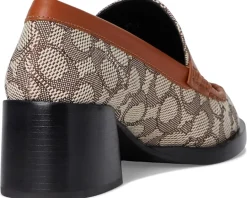 Women COACH Natalie Loafer In Signature Textile Jacquard