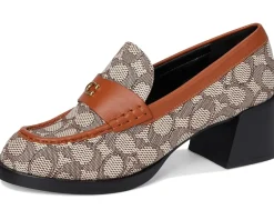 Women COACH Natalie Loafer In Signature Textile Jacquard