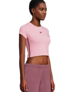 Women New Balance Nb Harmony Fitted T-shirt